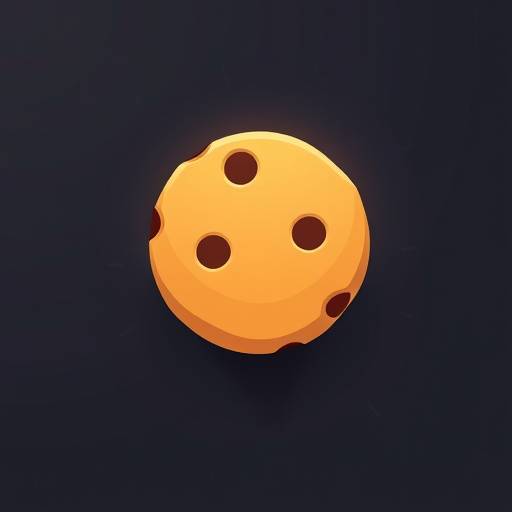 A visual representation of a cookie banner, symbolizing the consent request for cookie usage on a website.