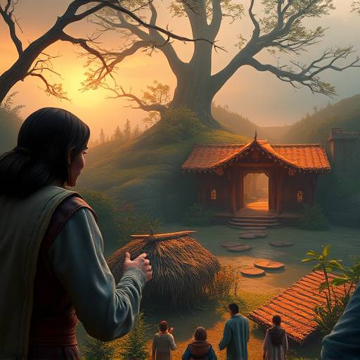 Screenshot of the Story Weaver game, showing a player making choices that affect the narrative.